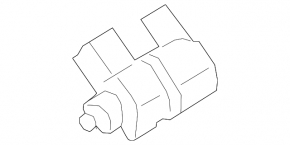 Porsche Cayenne 19-26 vacuum solenoid valve