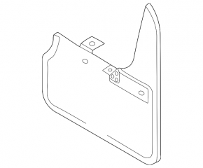Mudguards rear 2pcs Volkswagen ID.4 21-23