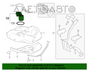 Fuel pump petrol pump Chevrolet Malibu 13-15 2.4 hybrid