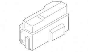 Nissan Murano 04-07 Underhood Fuse Box Cover