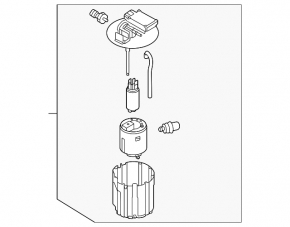 Fuel pump petrol pump Kia Niro 23- HEV