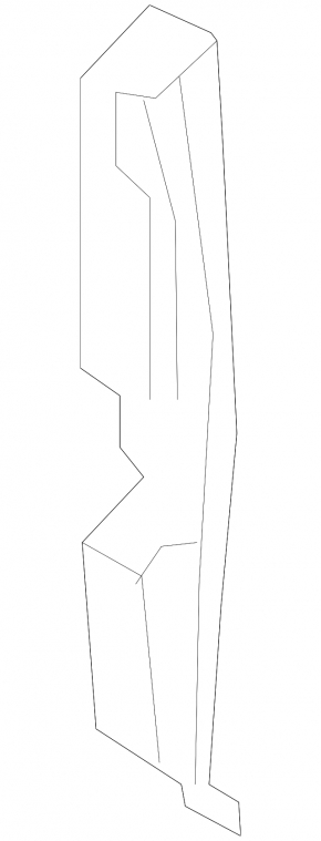 Wing seal door-wing right Volvo V90 17-22 usa