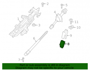 Steering Column Control Module BMW X5 G05 19-24