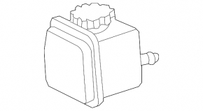 Mercedes W211 power steering reservoir