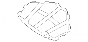 Hood insulation BMW X6 E71 08-14