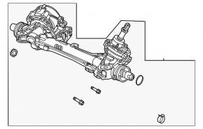 Power Steering Rack Honda Civic XI FE/FL 22-24 4d 2.0 LX