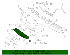 Front Bumper Guard Nissan Rogue 17