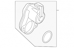 Rear left brake caliper motor for Audi Q5 80A 18-24