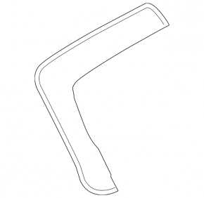 Rubber Seal Trunk Door Nissan Rogue 07-12