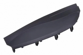 Left side dashboard trim for Chevrolet Bolt 17-18, dark gray, broken mount