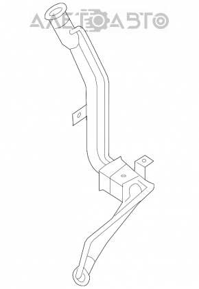 Fuel filler neck Mazda3 2.3 03-08 HB