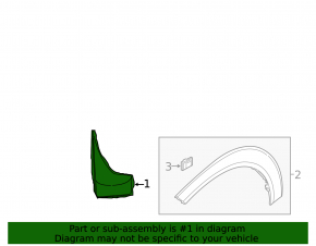 Mudguard front right Hyundai Tucson 16-21