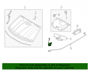 Rain Sensor Ford Mustang Mach-E 21-23