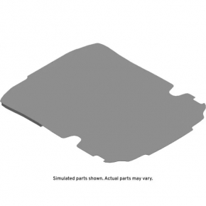 Trunk floor Chevrolet Camaro 16- coupe, black