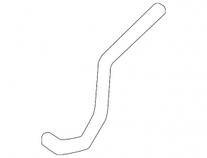 Upper cooling pipe Kia Optima 16-