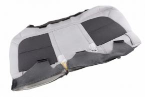 Rear seats, 2nd row, Chevrolet Bolt 17 - gray cloth + dark gray, red stitching