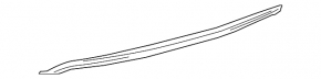 Rear bumper lip Toyota Camry v55 15-17 usa SE broken mount