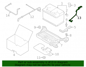 Battery terminal negative VW Jetta 19-