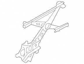Subaru B10 Tribeca rear left window lift with motor