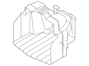 Siren bracket BMW 3 F30 12-18