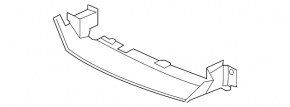 Lower radiator deflector Honda Clarity 18-21 usa