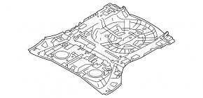 Nissan Rogue 21-24 Trunk Tray