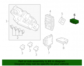 Front Right Seat Heater Module Honda CRV 20-22 1.5T