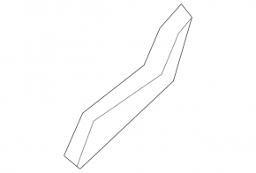 Rear bumper reflector left Lexus ES250 ES300h ES350 19-