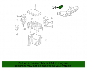 Lexus GX470 03-09 Turn Signal Relay