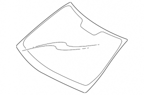 Mercedes W211 windshield
