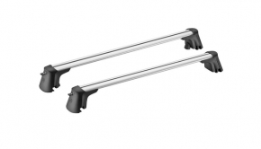 2 x Chrome Cross Rails for Mercedes X247 GLB 20-26