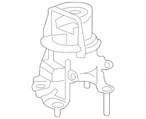 Rear engine mount for Toyota Sienna 21-25