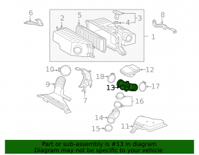 Toyota Highlander 01-07 Air Intake