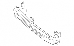 Front bumper reinforcement VW Jetta 05-09