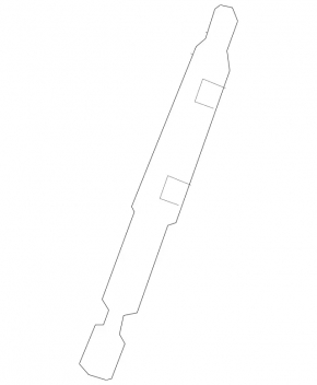 Right hood shock absorber for Mercedes W221