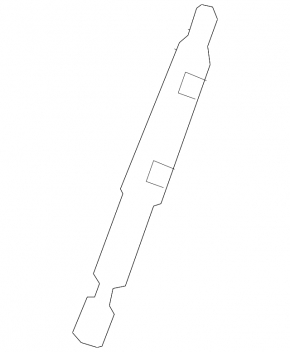 Bonnet shock absorber left Mercedes W221