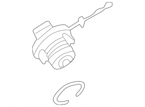 Fuel filler cap VW Jetta 11-18 USA type 1