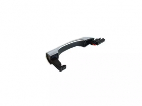 Chrysler 200 15-17 keyless outer front right door handle, chrome strip