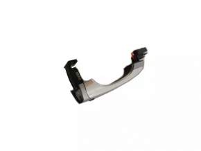 Chrysler 200 15-17 keyless outer front right door handle, chrome strip