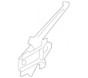 Window lifter with motor rear right Subaru XV Crosstrek 13-17