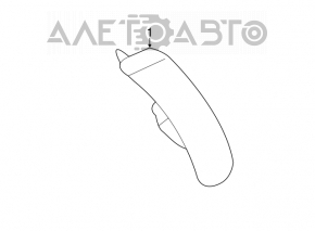 Reflector on the rear right wing of Mini Cooper F56 3d 14-21