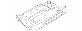 Battery tray Infiniti QX30 17-19 metal