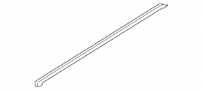 Inner glass seal front right door Kia Forte 19-24