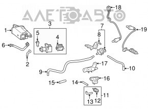 Map Sensor Lexus ES300h 13-18