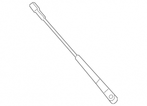 Right windshield wiper arm for Porsche Cayenne 19-26