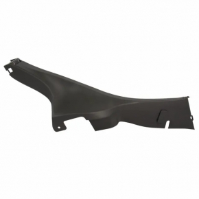 Rear pillar trim lower right Ford Fiesta 11-19 4d black, scratch