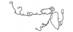 Wiring Rear Right Door Ford Mustang Mach-E 21-23