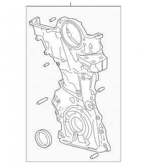 Mazda CX-5 17-24 2.5 Engine Front Cover