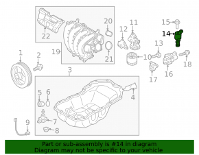 Mazda 3 19-24 2.5 Oil Pressure Regulator