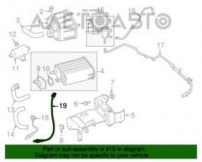 Lambda probe second Dodge Journey 11-19 3.6